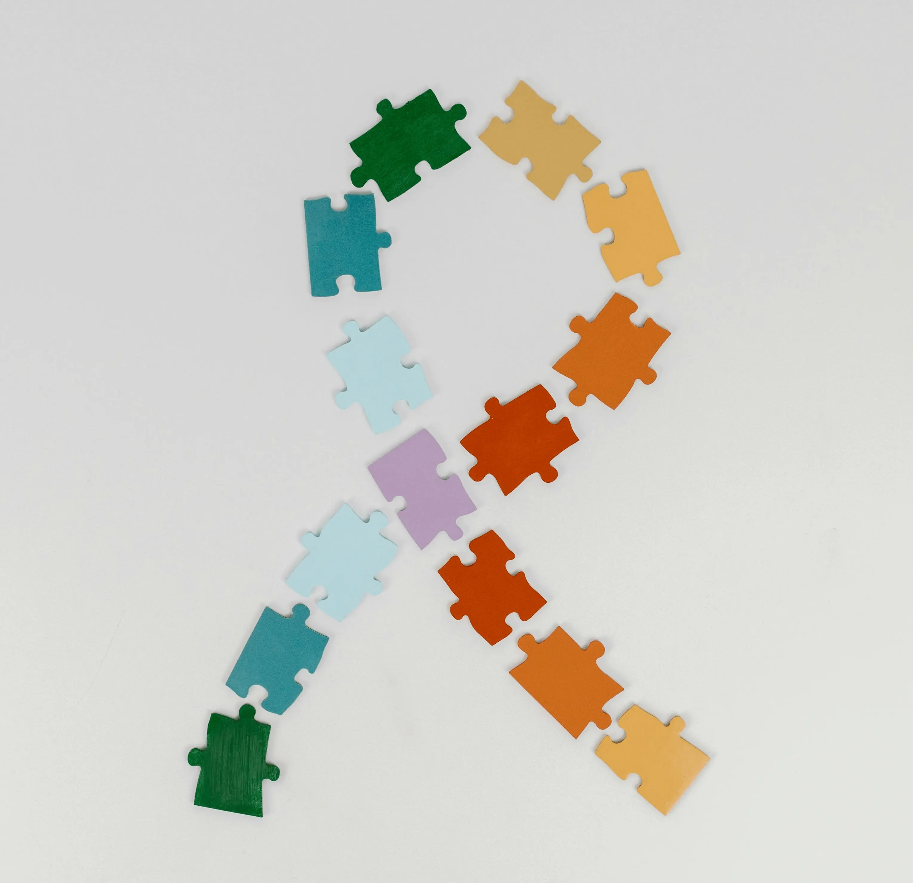 Illustration représentant le logo du spectre autistique